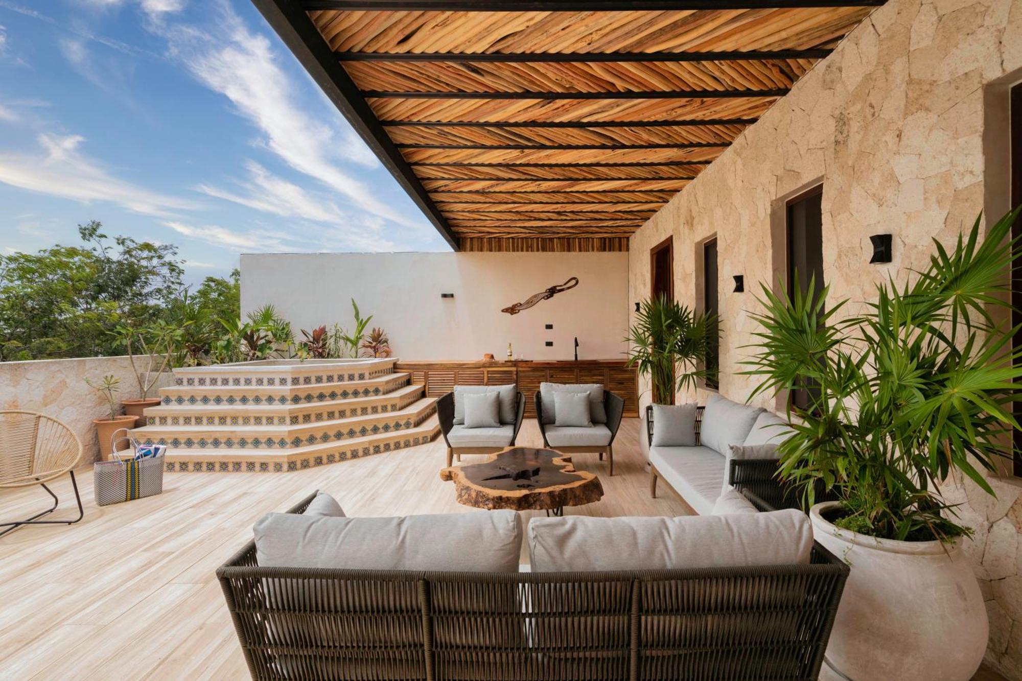 El Rey Loro - Lux 4 Bed Villa @Bluedeertulum Zewnętrze zdjęcie